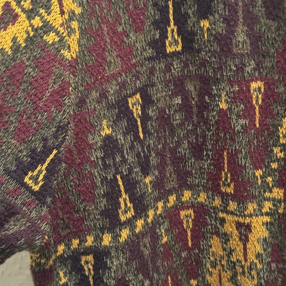 Double D Ranch Multicolor Patterned Coat - Picture 4 of 7